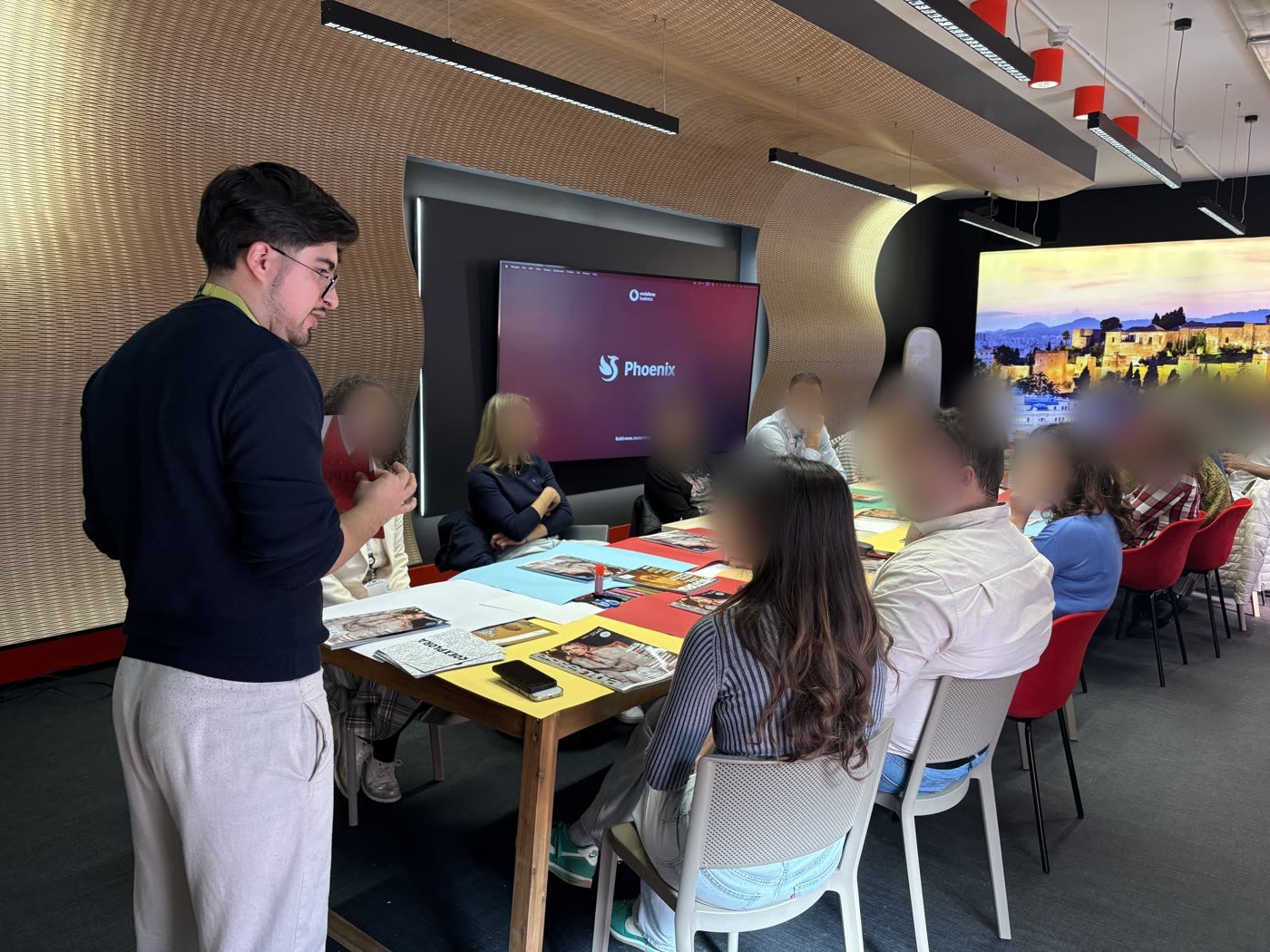 Taller de 6 Grados con un equipo de empresa